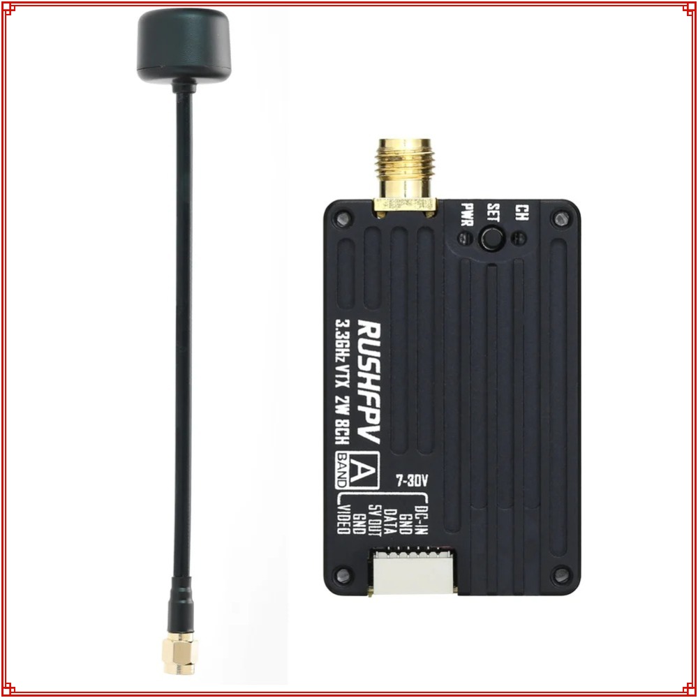 Rc Transmitter - Nuovo Trasmettitore RUSHFPV 3.3G 2W VTX