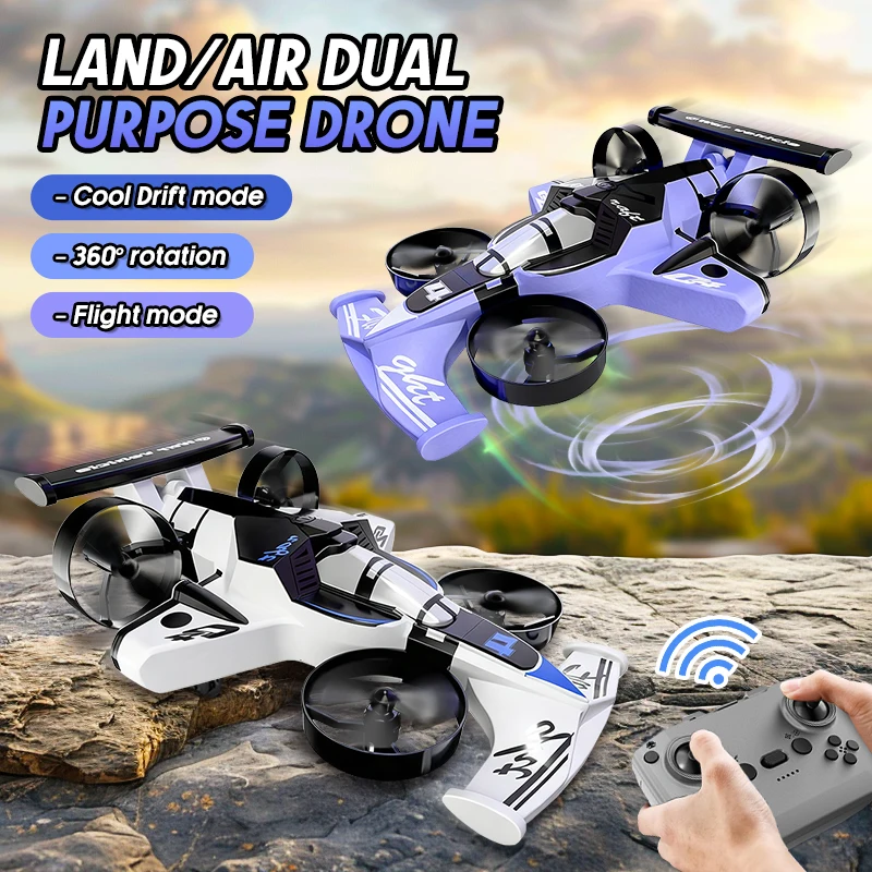 Rc Drone And Flying Car - 2 IN 1 telecomando Quadcopter RC