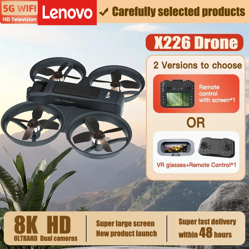 Drone Rc X226 - Drone RC Lenovo X226/VR con Doppia