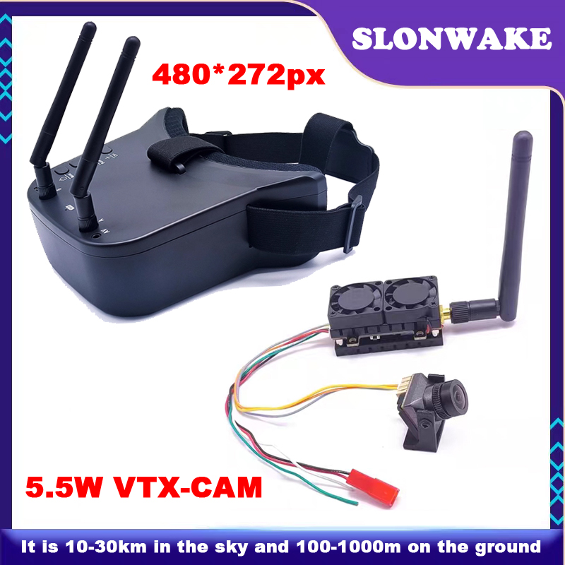Rc Transmitter - Pronto per l'uso Occhiali FPV VR