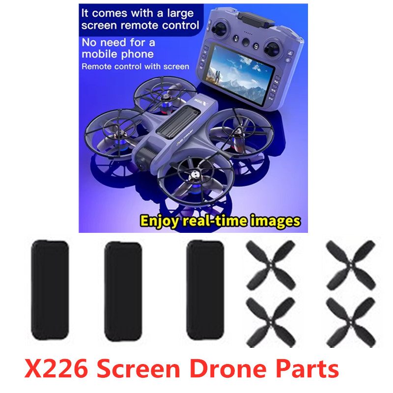 Drone Rc X226 - Batteria per Drone X226, Elica X226,