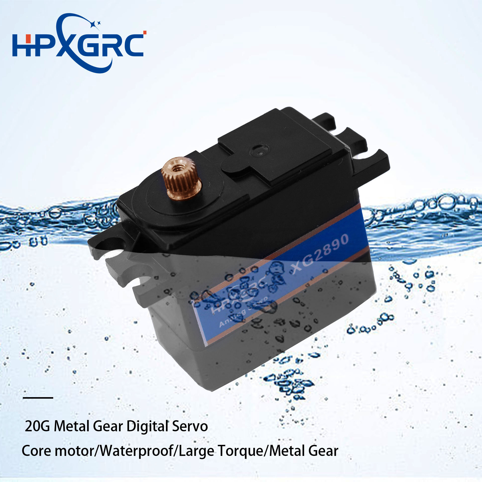 Drone Rc Jet - Servo impermeabile HPXGRC 9g 17g 20g