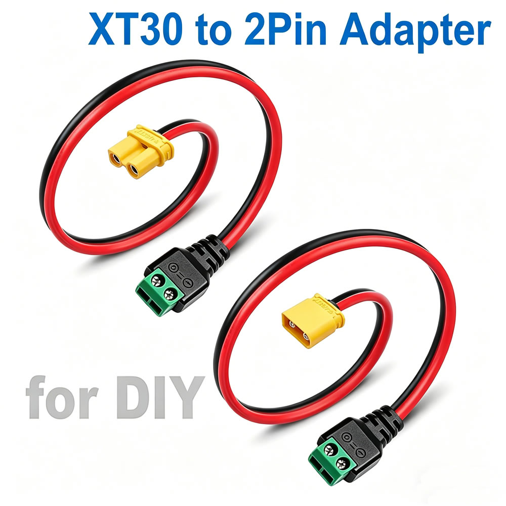 Drone Rc Car Hybrid - Cavo Adattatore XT30 a 2 Pin