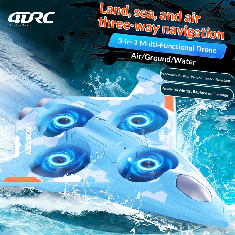 Sosprey 3 in 1 Drone RC Anfibi - Rc Drone And Flying Car recensione e prezzo