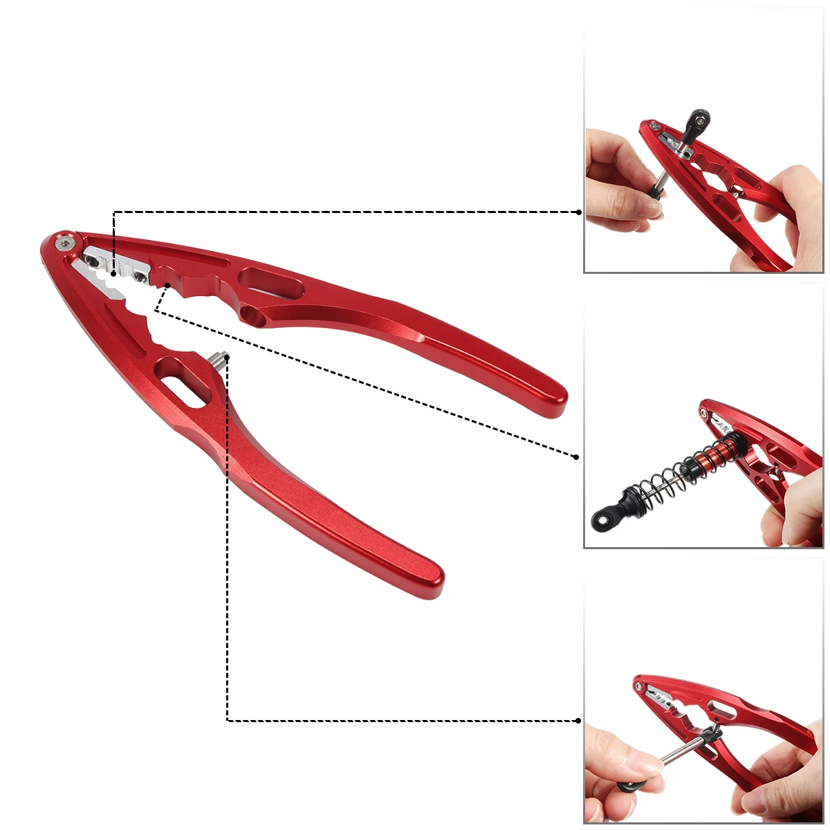 1 Pezzo Pinza in Alluminio per - Rc Car Body Shell recensione e prezzo