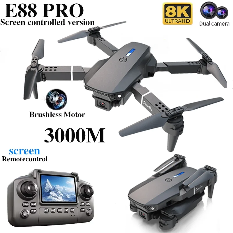 Drone professionale E88 PRO co - Drone Shahed Rc recensione e prezzo