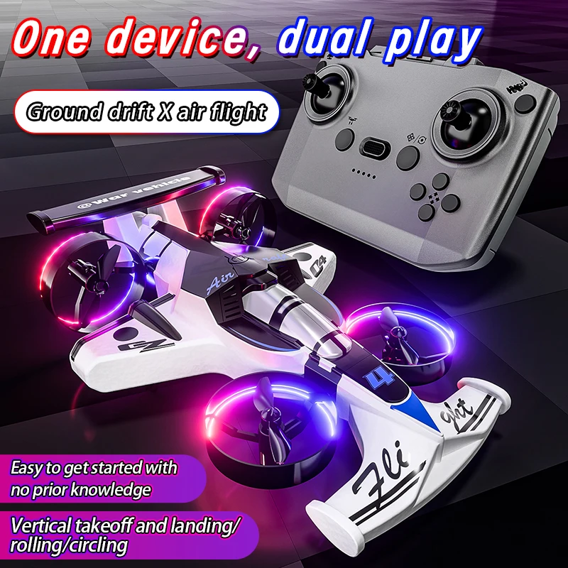2 IN 1 telecomando Quadcopter  - Rc Drone And Flying Car recensione e prezzo