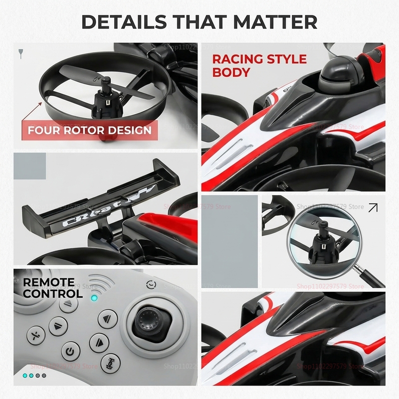 Mini Auto Volante RC 2.4G Tele - Rc Drone And Flying Car recensione e prezzo