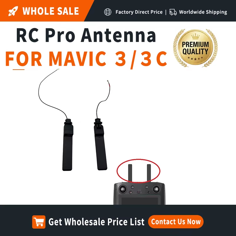 Antenna RC Pro ad Alto Guadagn - Drone Dji Rc Mavic 3 Pro recensione e prezzo