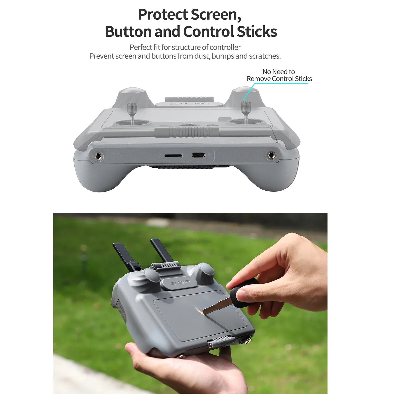 Cappuccio proteggi schermo per - Drone Dji Rc Mavic 3 Pro recensione e prezzo