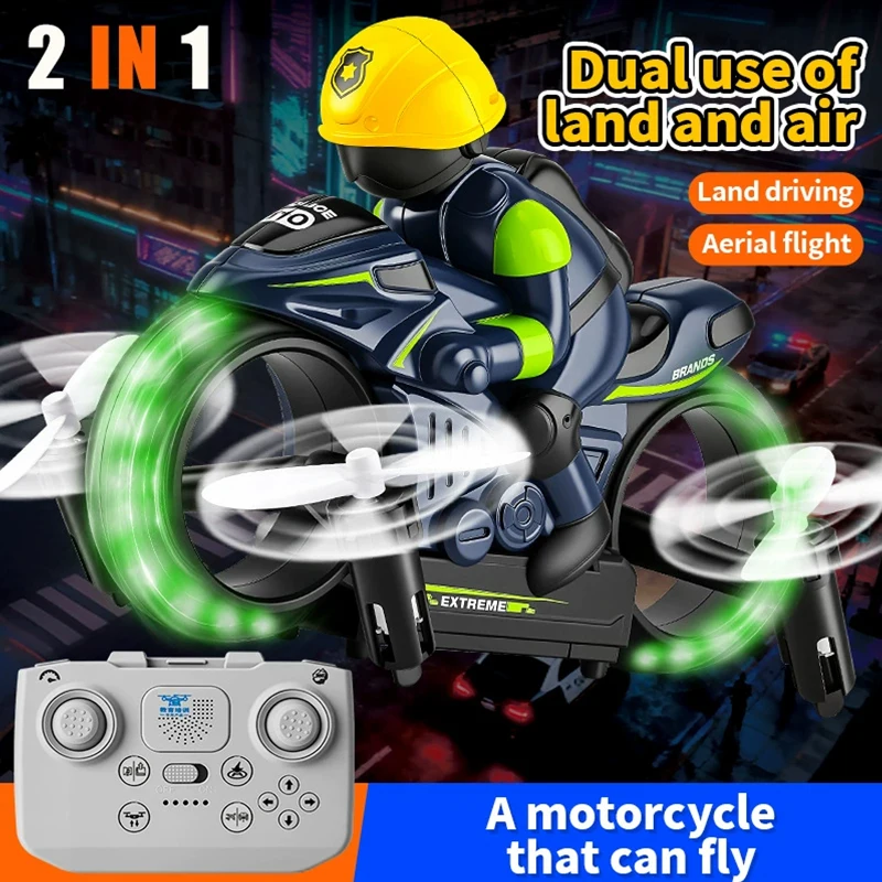 Auto RC e Drone 2-in-1, Moto V - Rc Drone And Flying Car recensione e prezzo