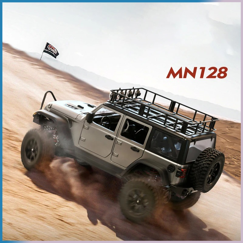 Auto RC Crawler 4x4 MN128 2.4G - Drone Shahed Rc recensione e prezzo